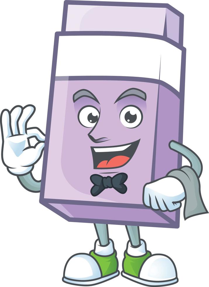 Cartoon Eraser Vector