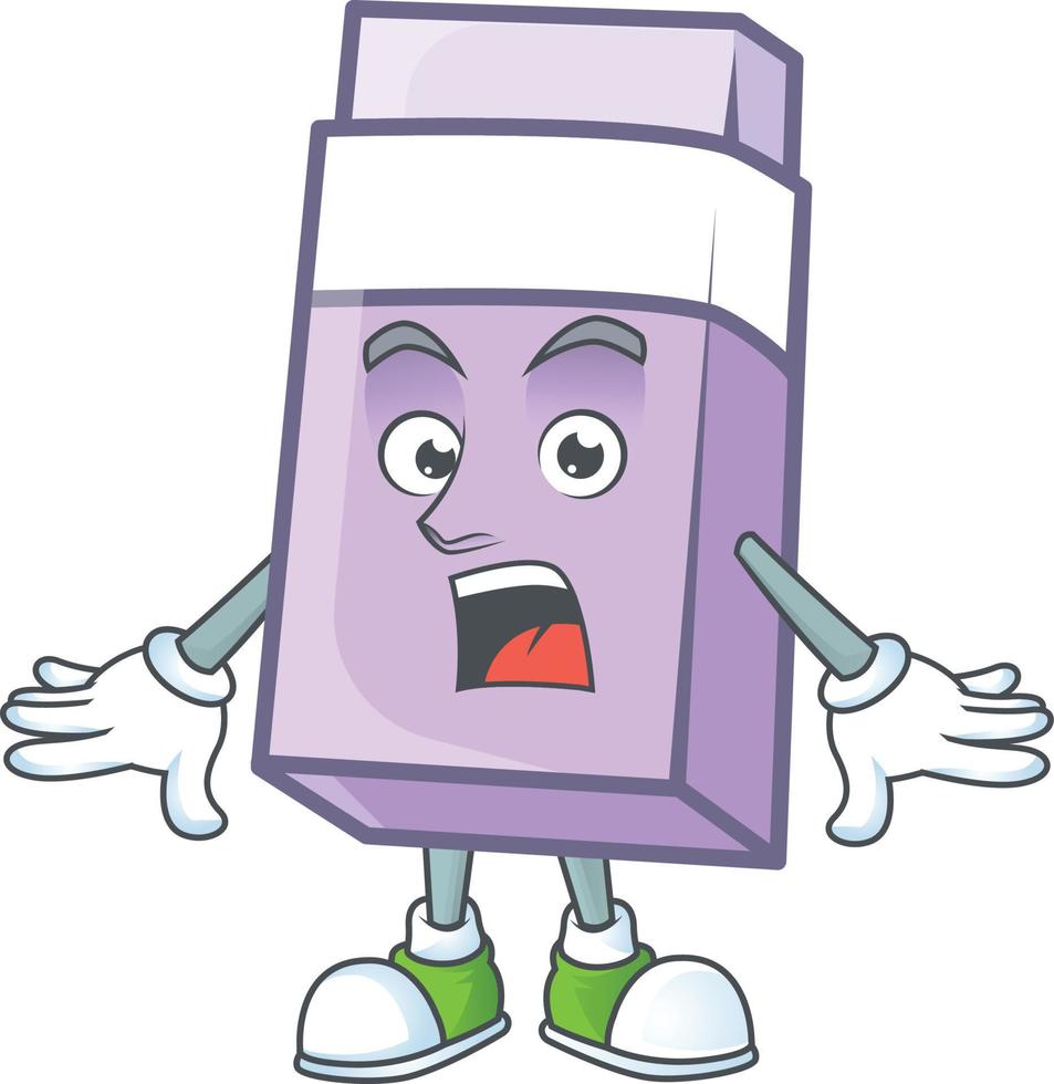 Cartoon Eraser Vector