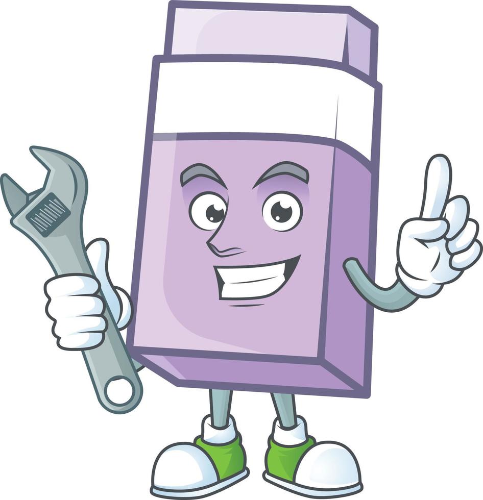 Cartoon Eraser Vector