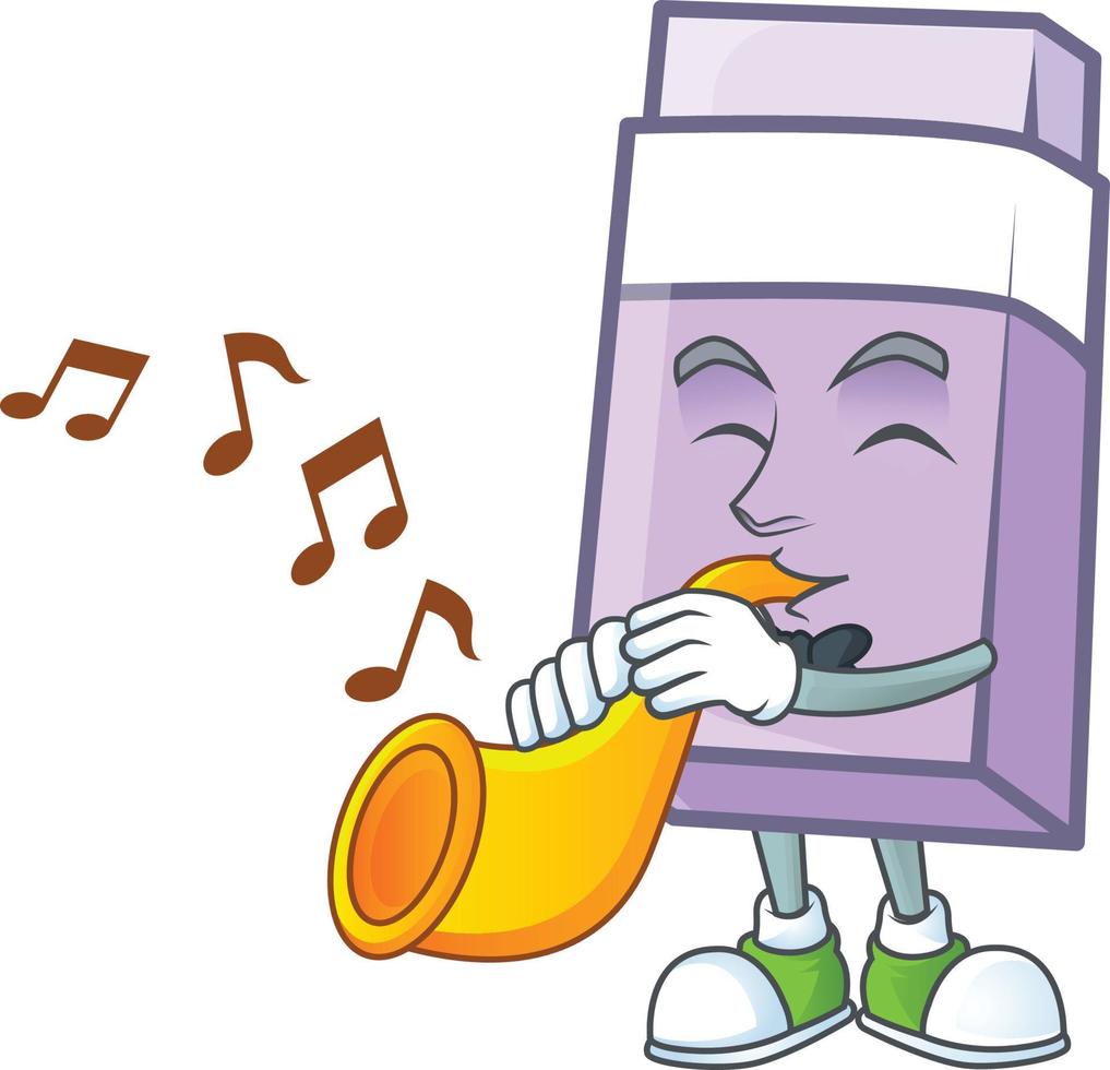 Cartoon Eraser Vector