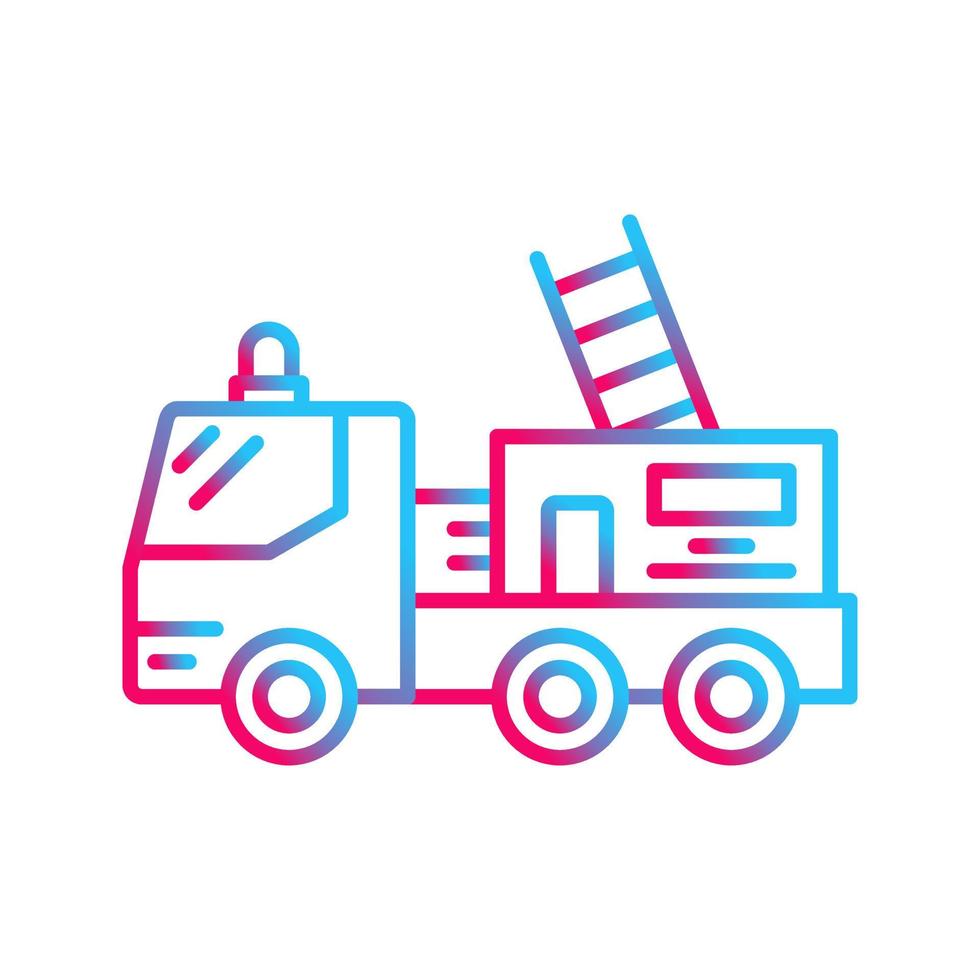 Fire Truck Vector Icon