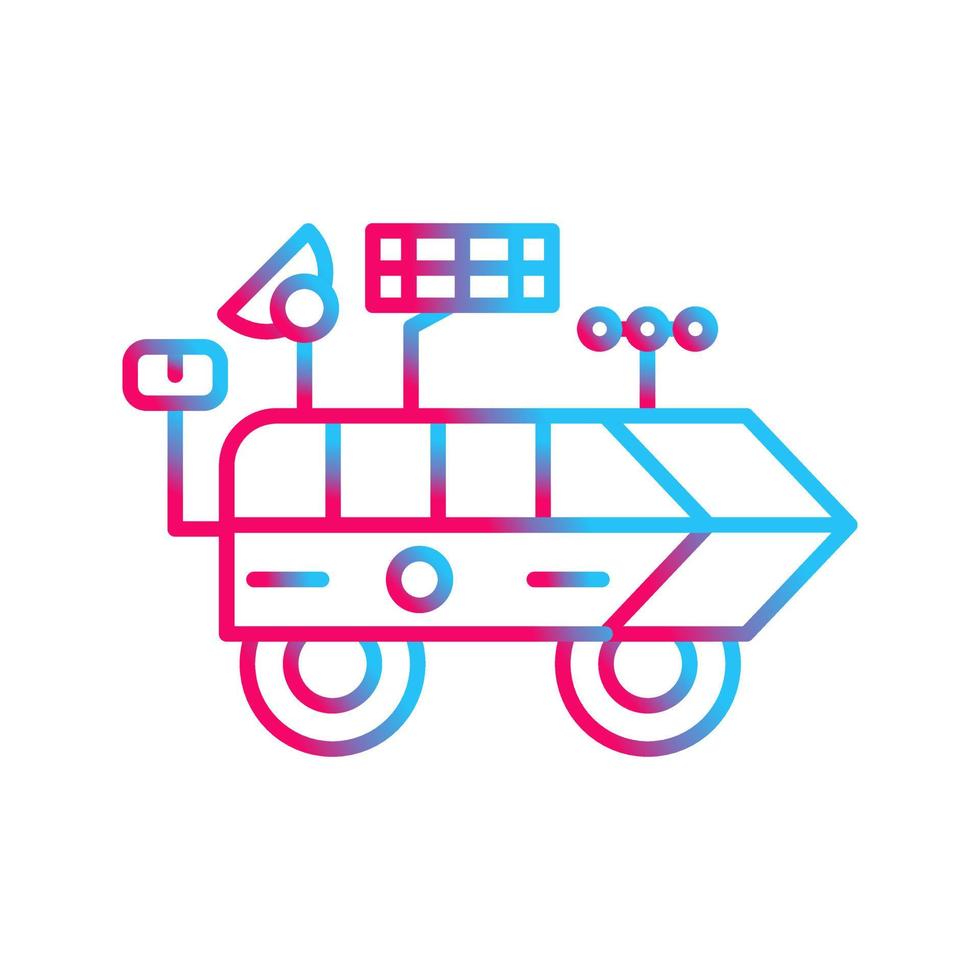 Moon Rover Vector Icon