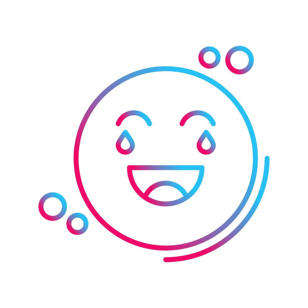 Loughing Vector Icon