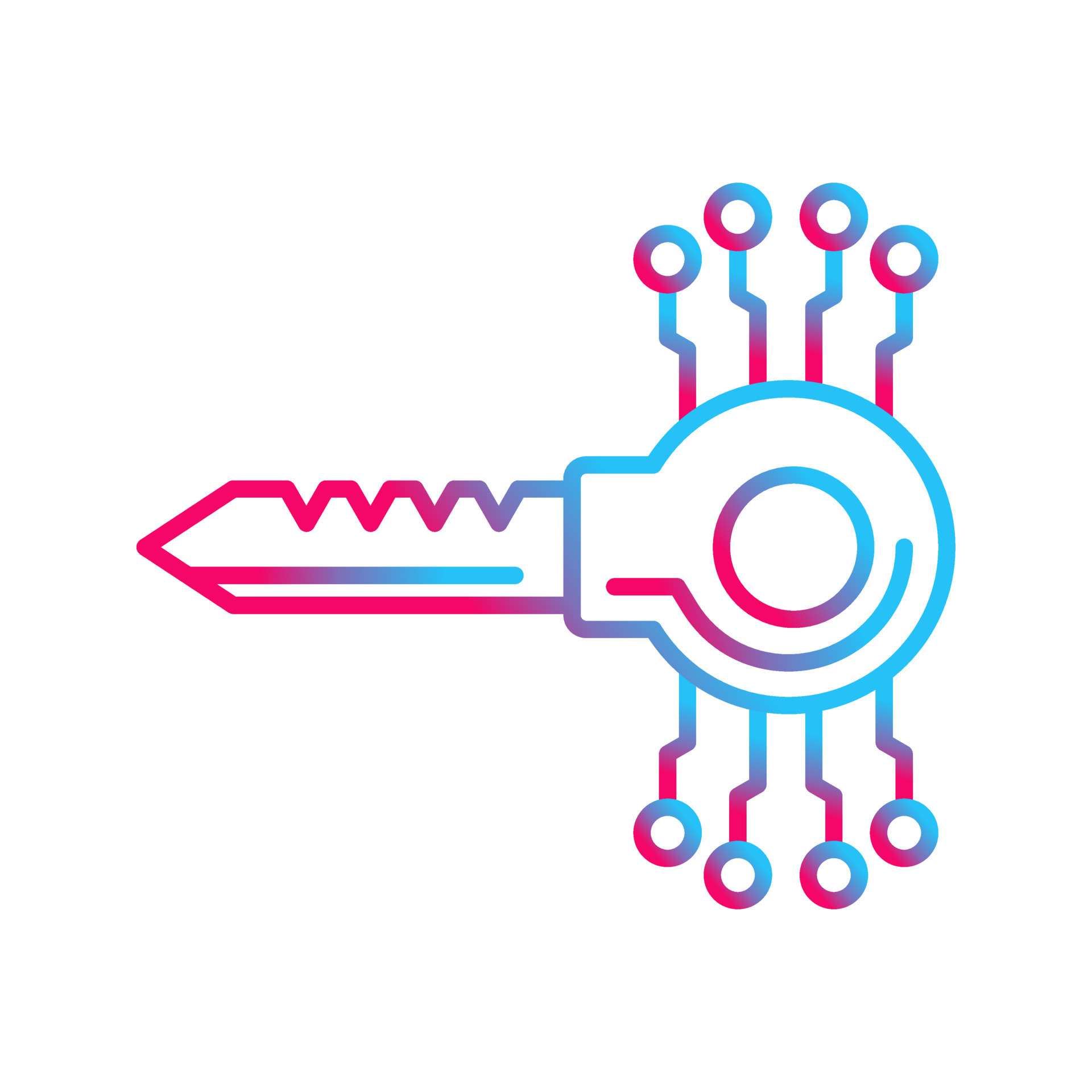 Key Code Vector Icon 19502523 Vector Art at Vecteezy