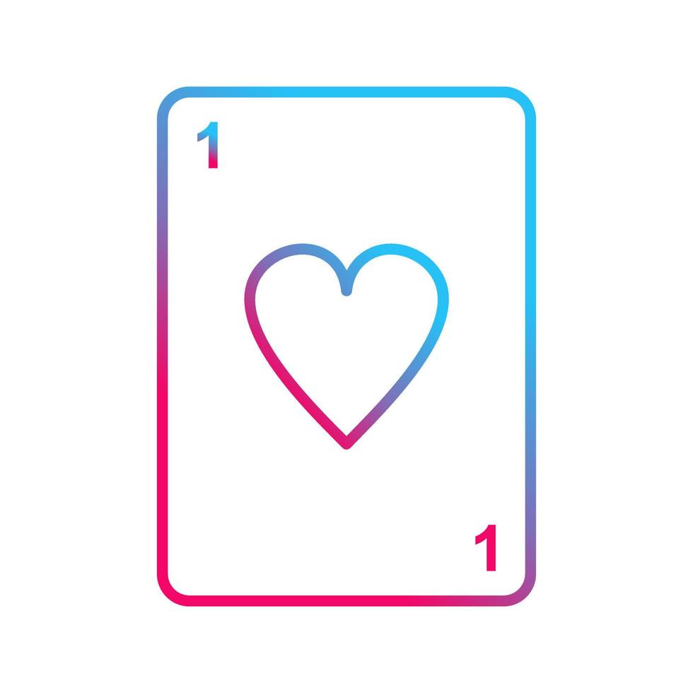 Unique Card Vector Icon