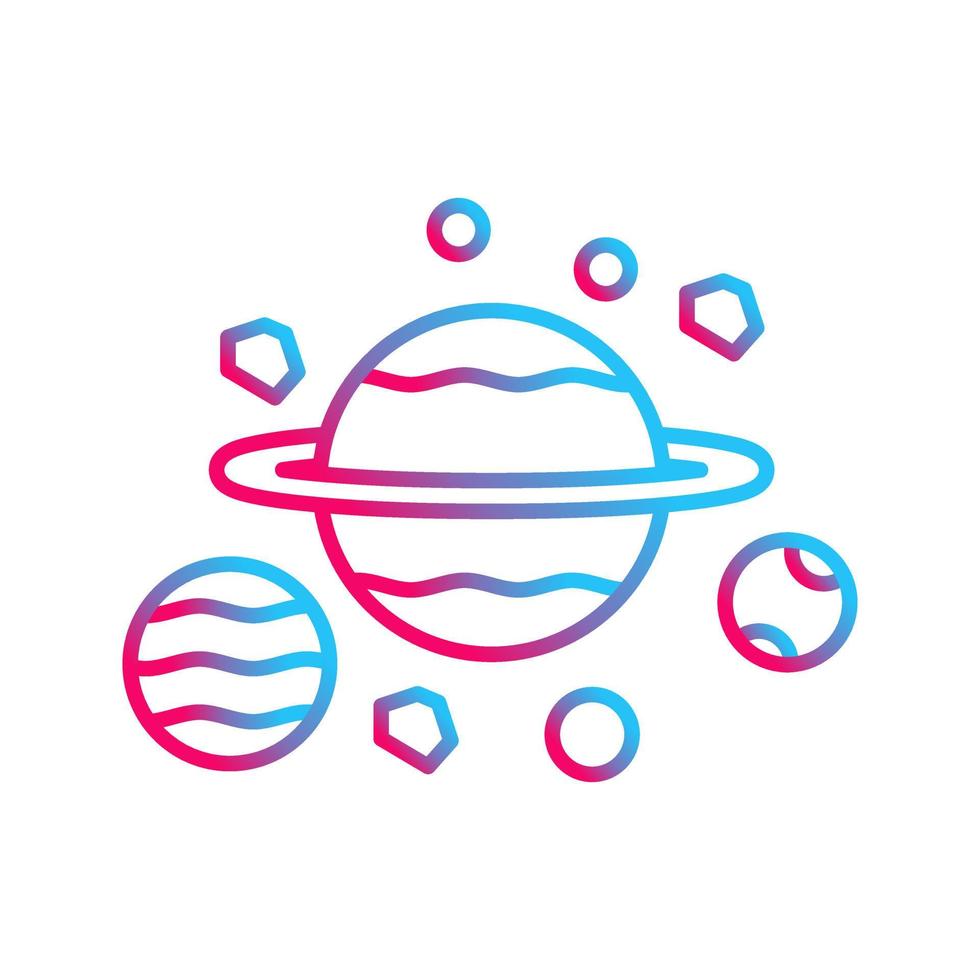 Planets Vector Icon