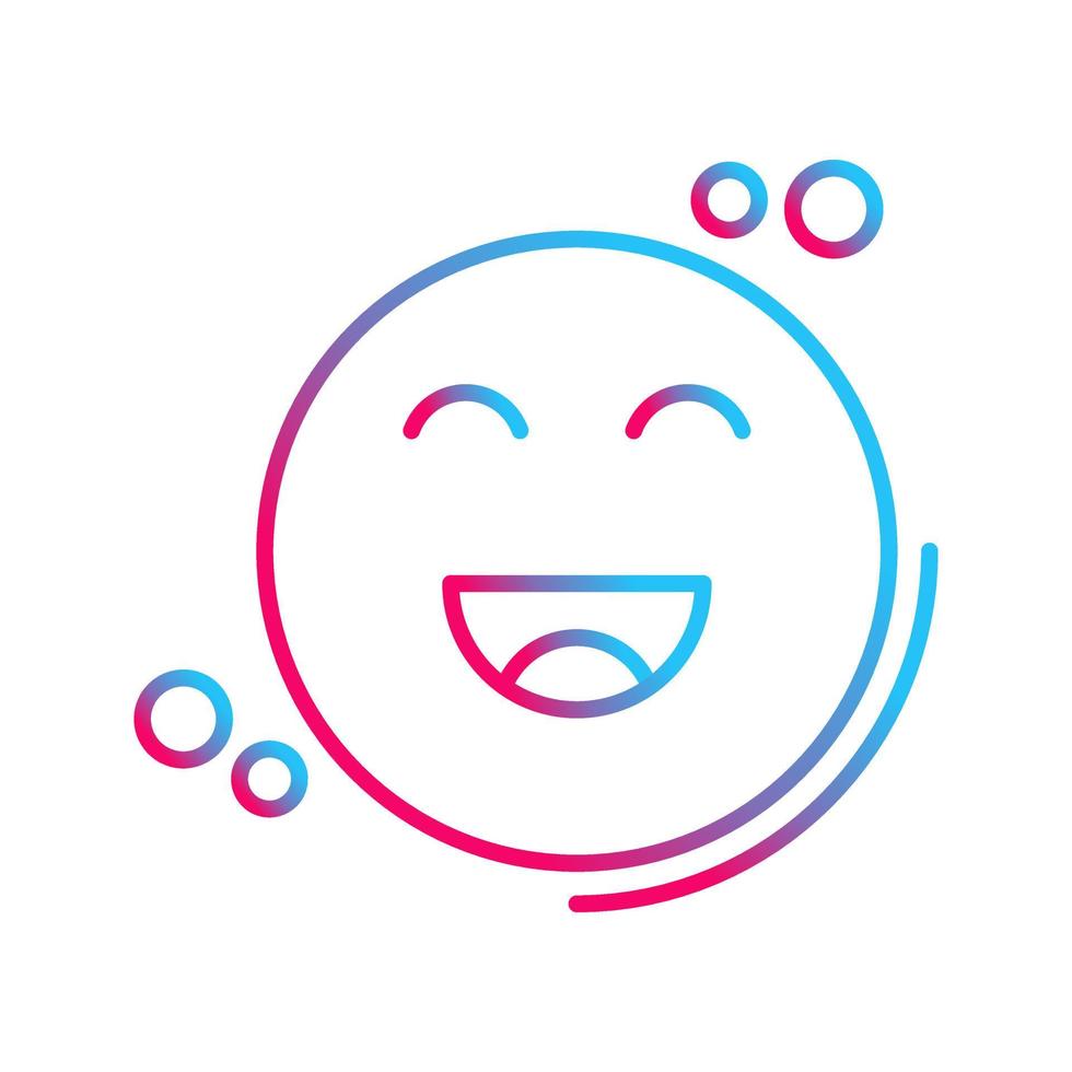 Happiness Vector Icon