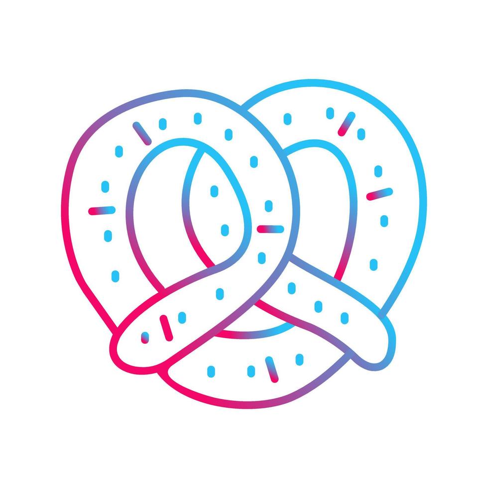 Pretzel Vector Icon