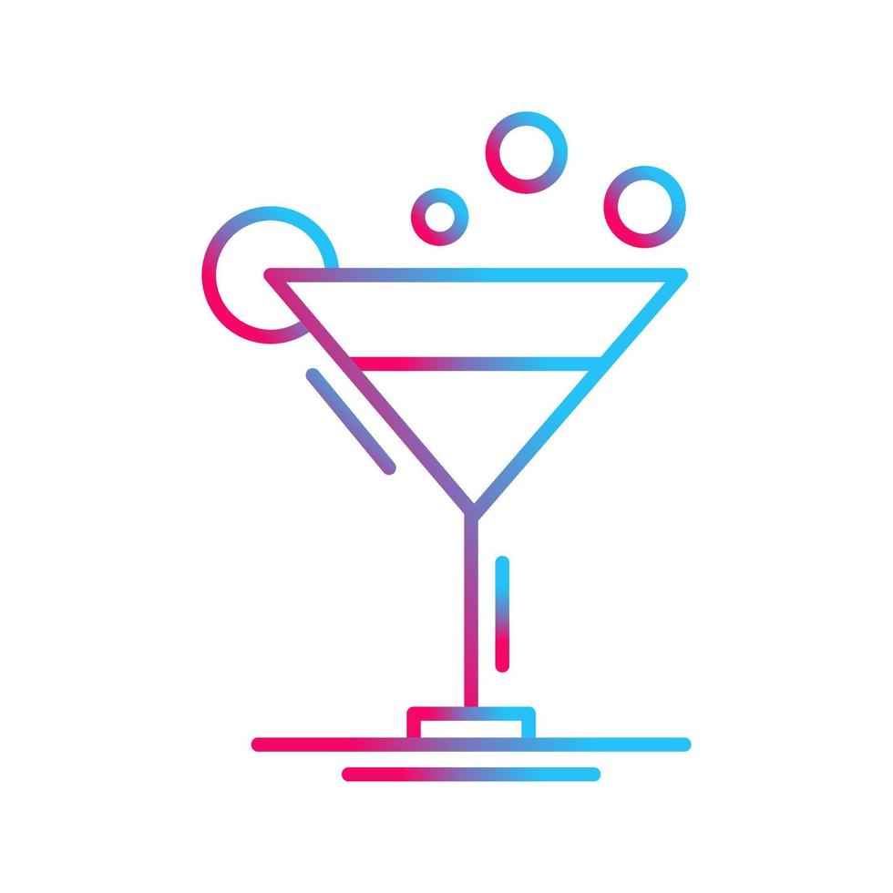 Cocktail Vector Icon