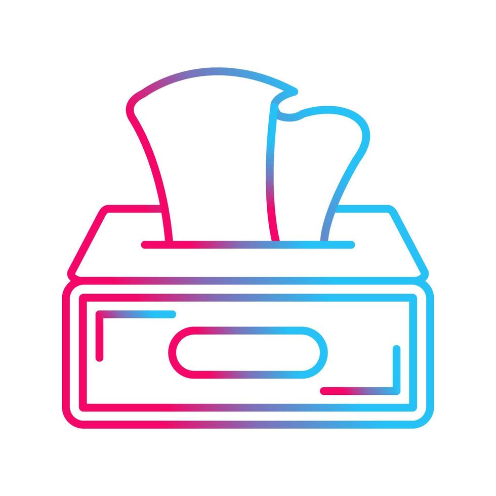 Tissue Box Vector Icon