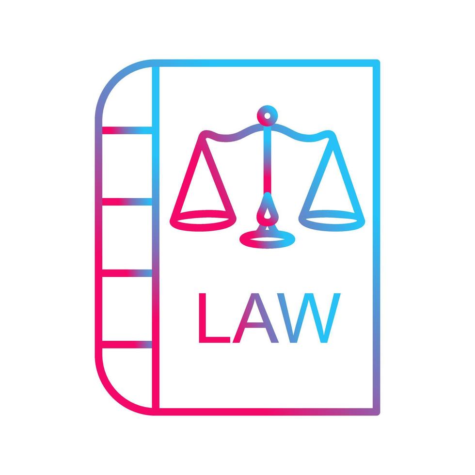 Law and Order Vector Icon
