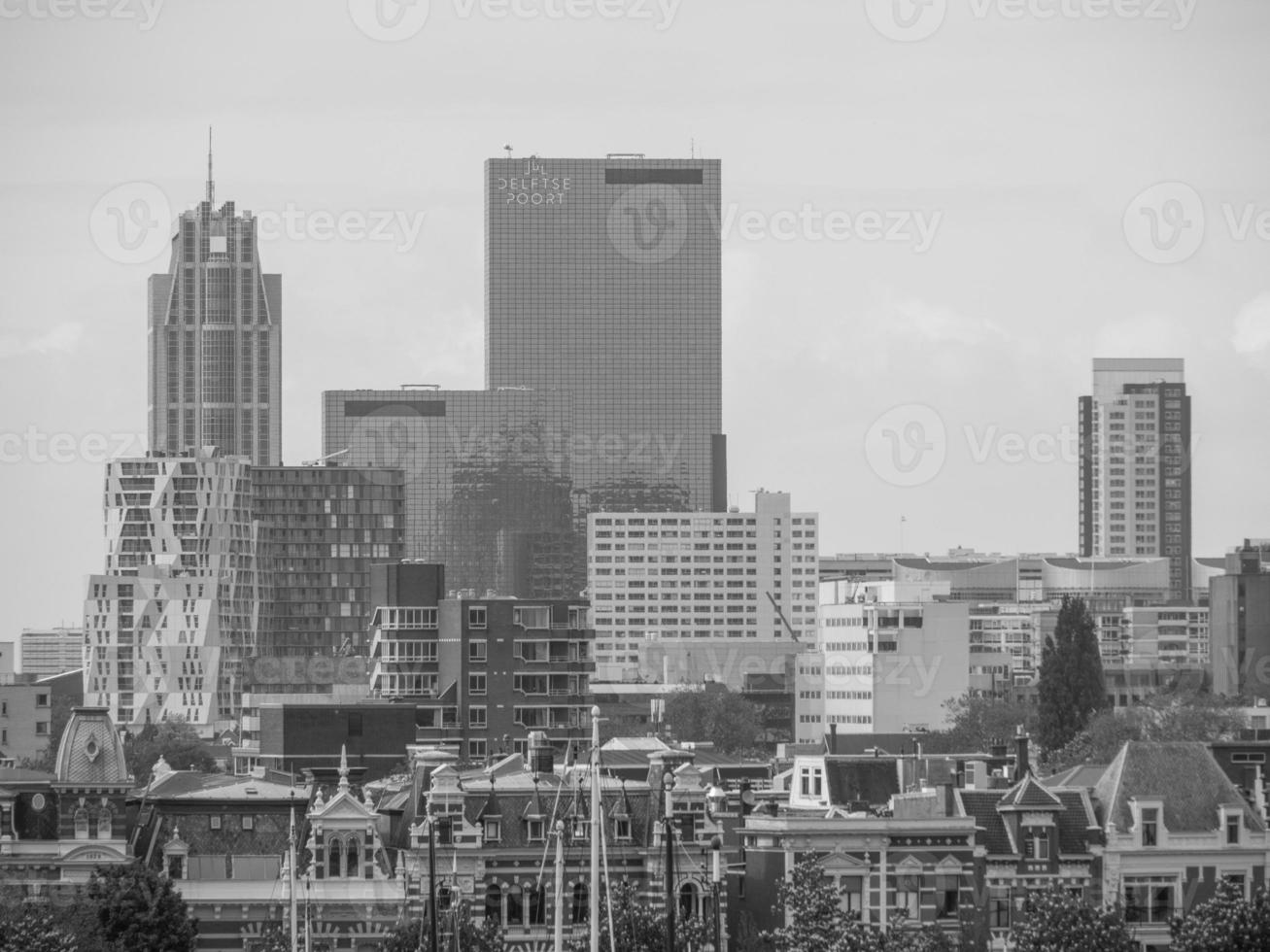 the city of Rotterdam in the netherlands photo