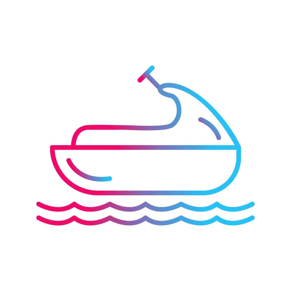 Jet Ski Vector Icon