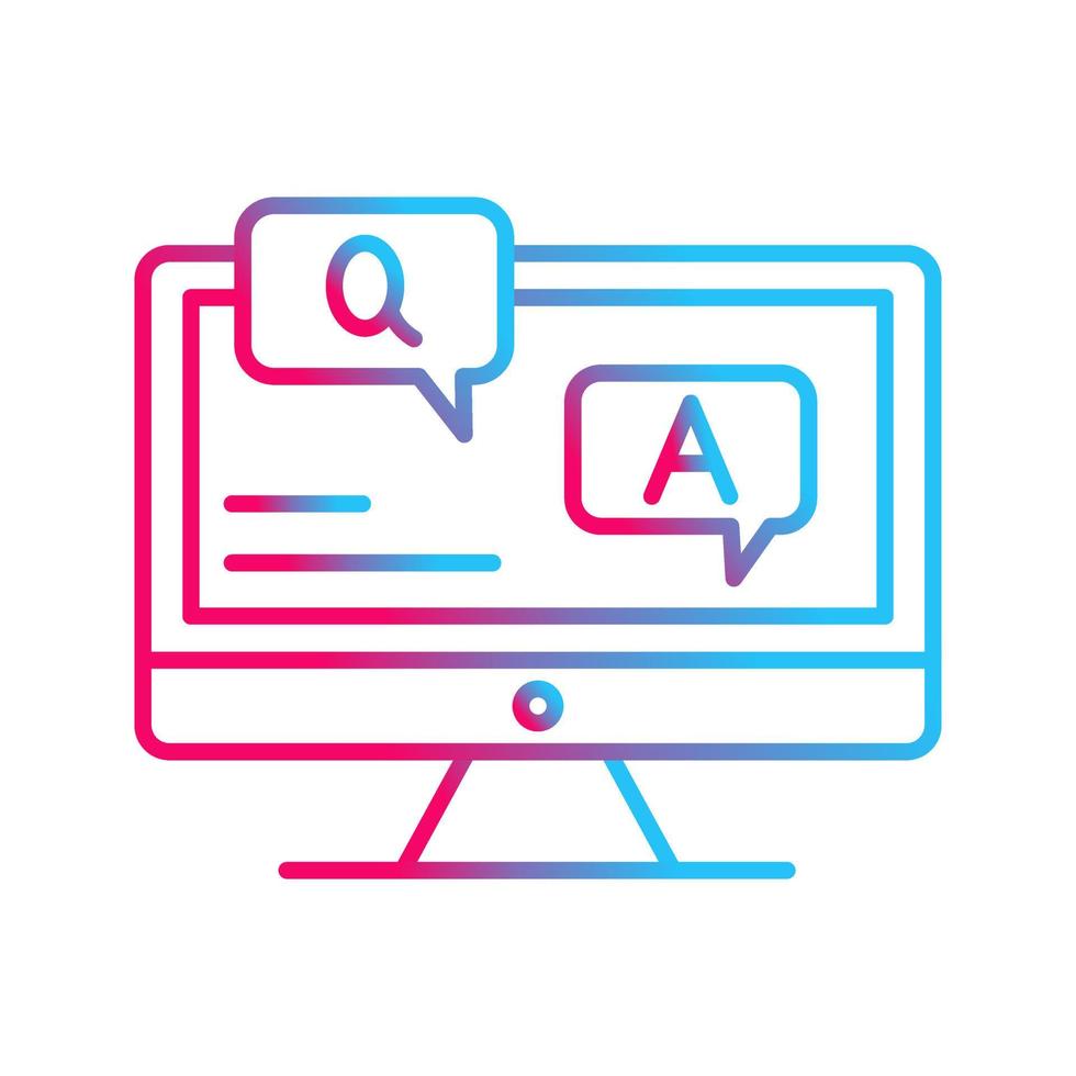 Faq Vector Icon