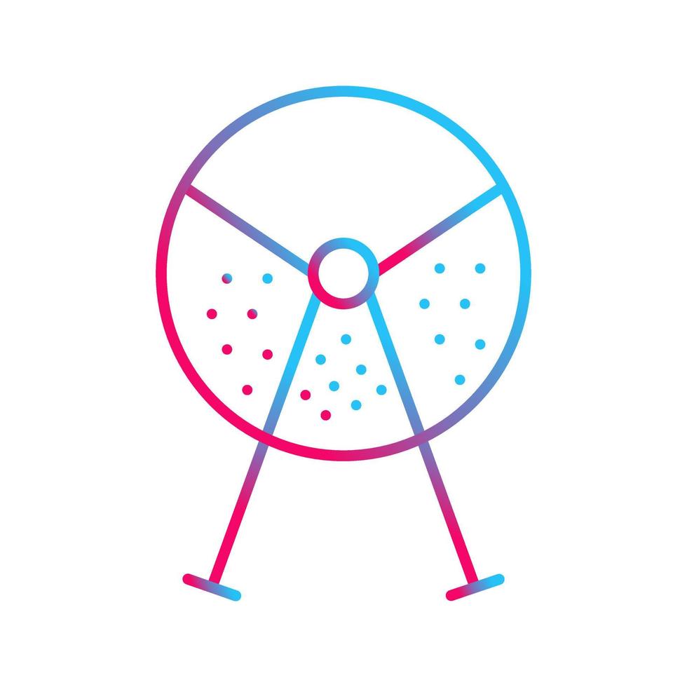 Lottery Machine Vector Icon
