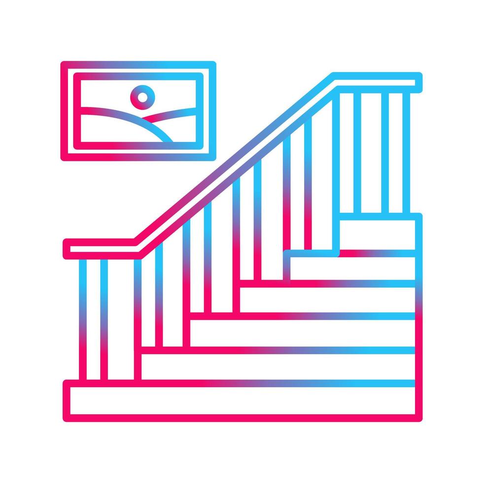 Stair Vector Icon