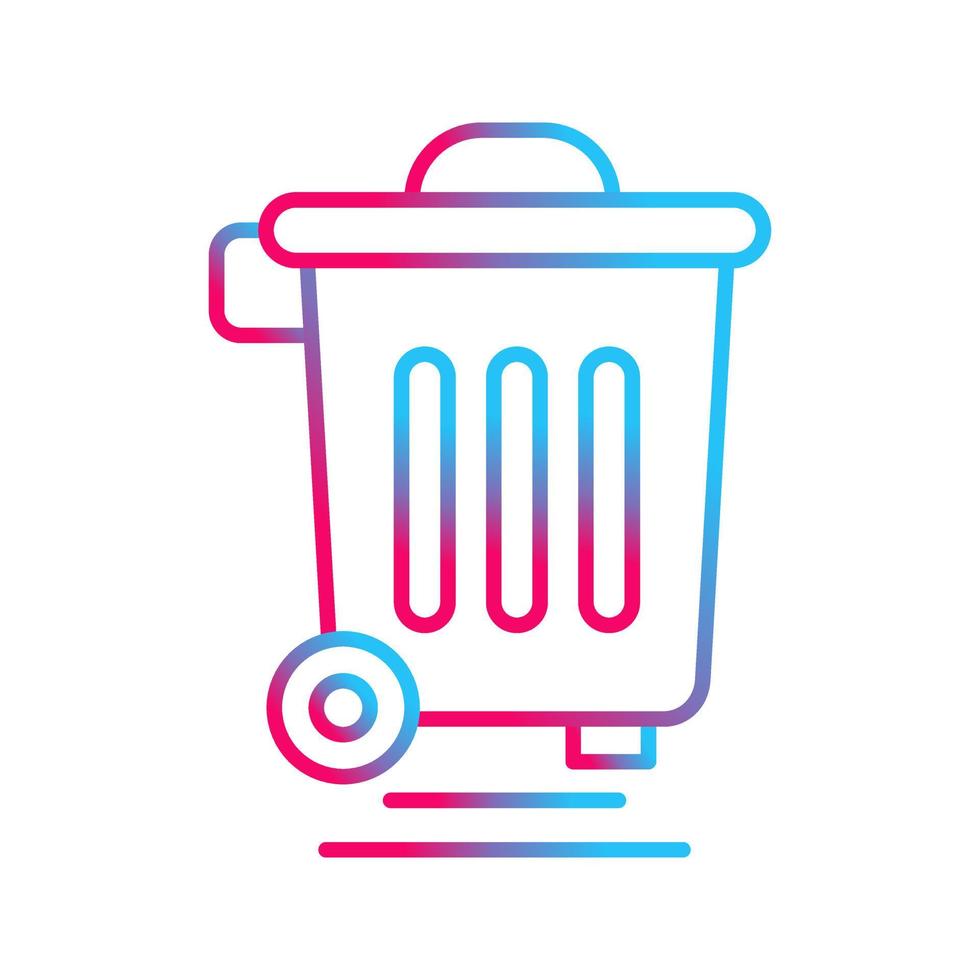 Dustbin Vector Icon