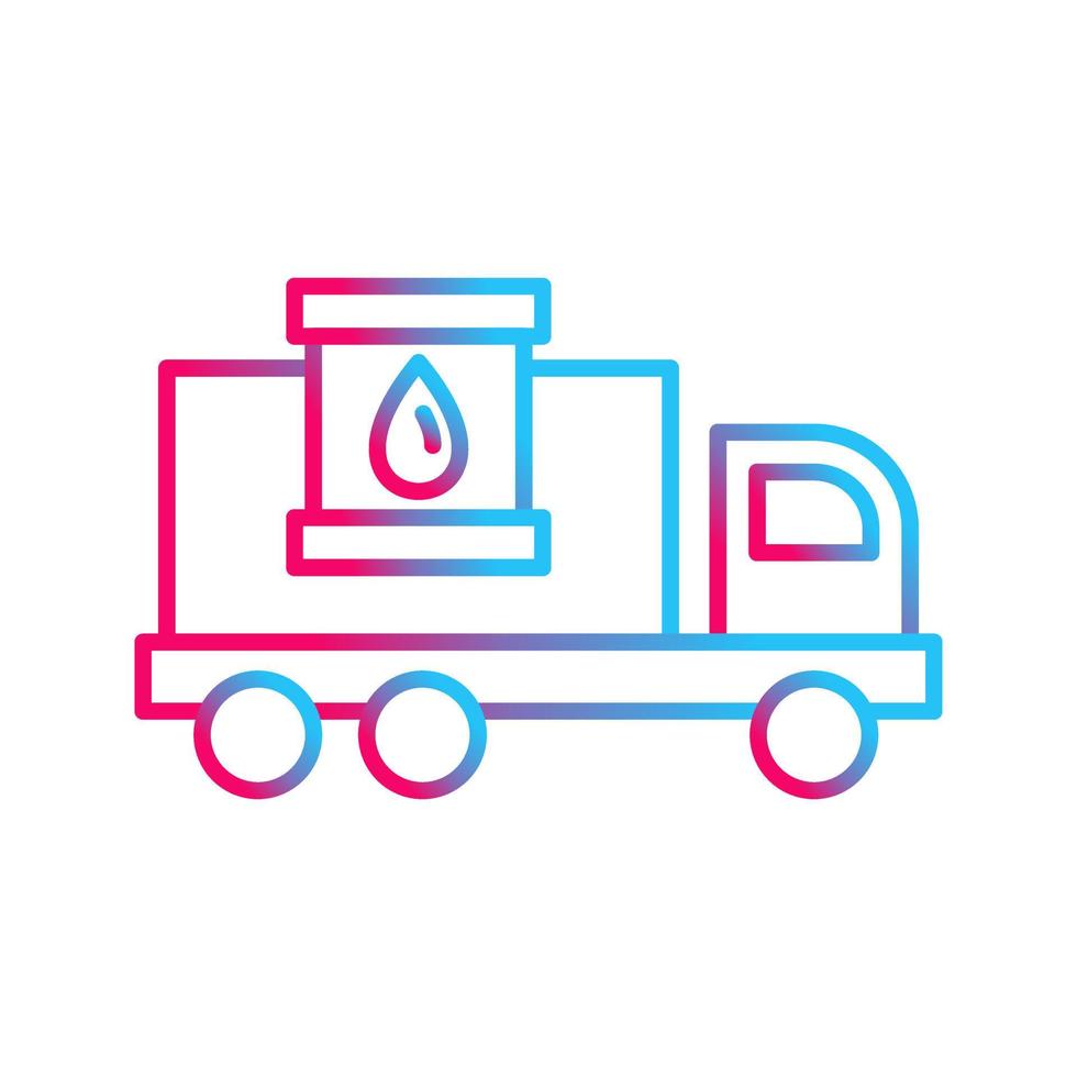 Fuel Truck Vector Icon