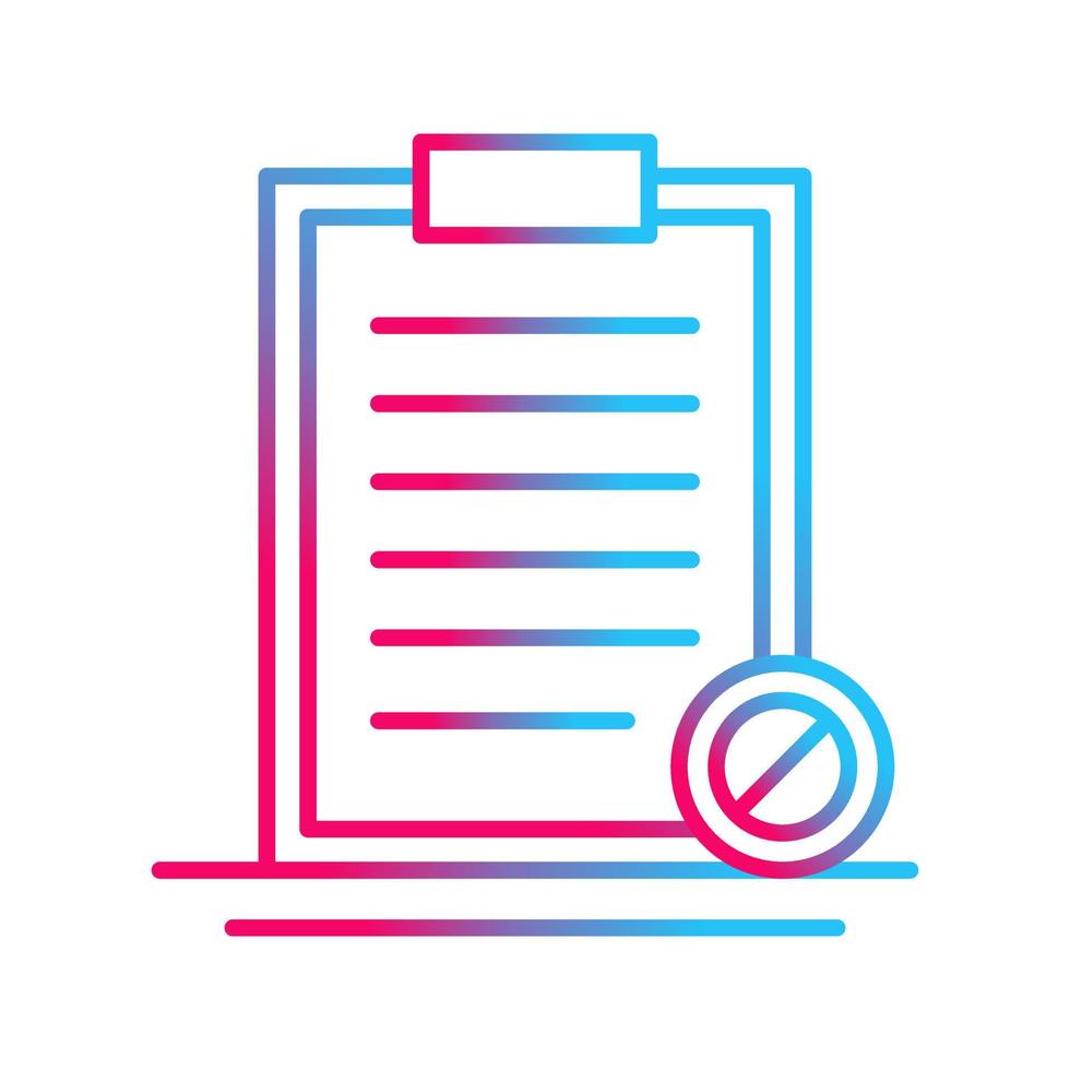 Prohibition Vector Icon