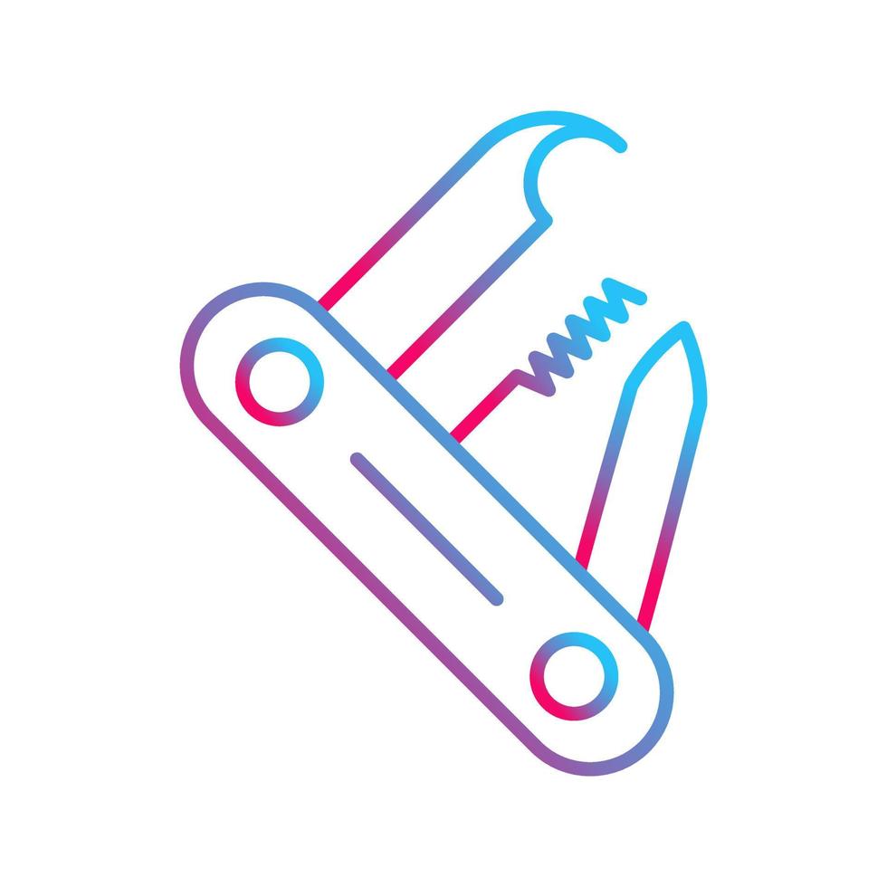 Swiss Army Knife Vector Icon