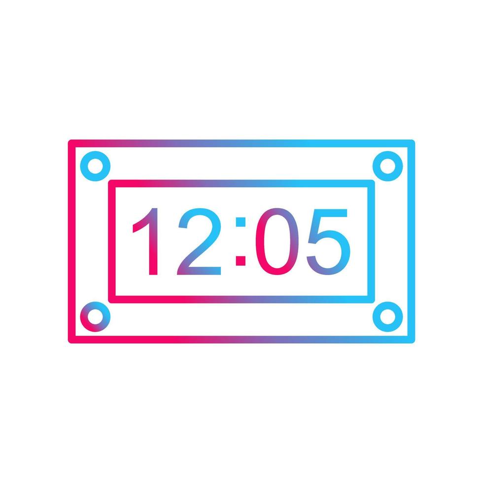 Unique Timer Vector Icon