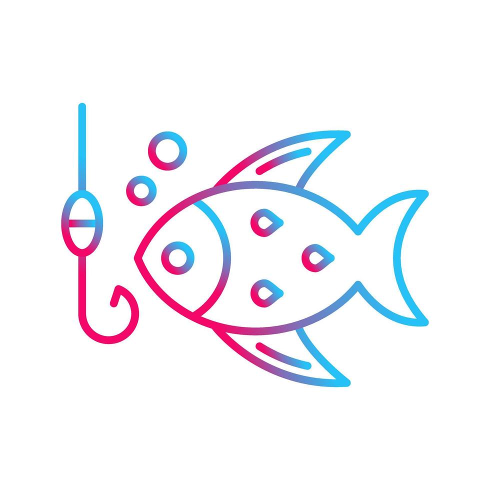 icono de vector de pesca