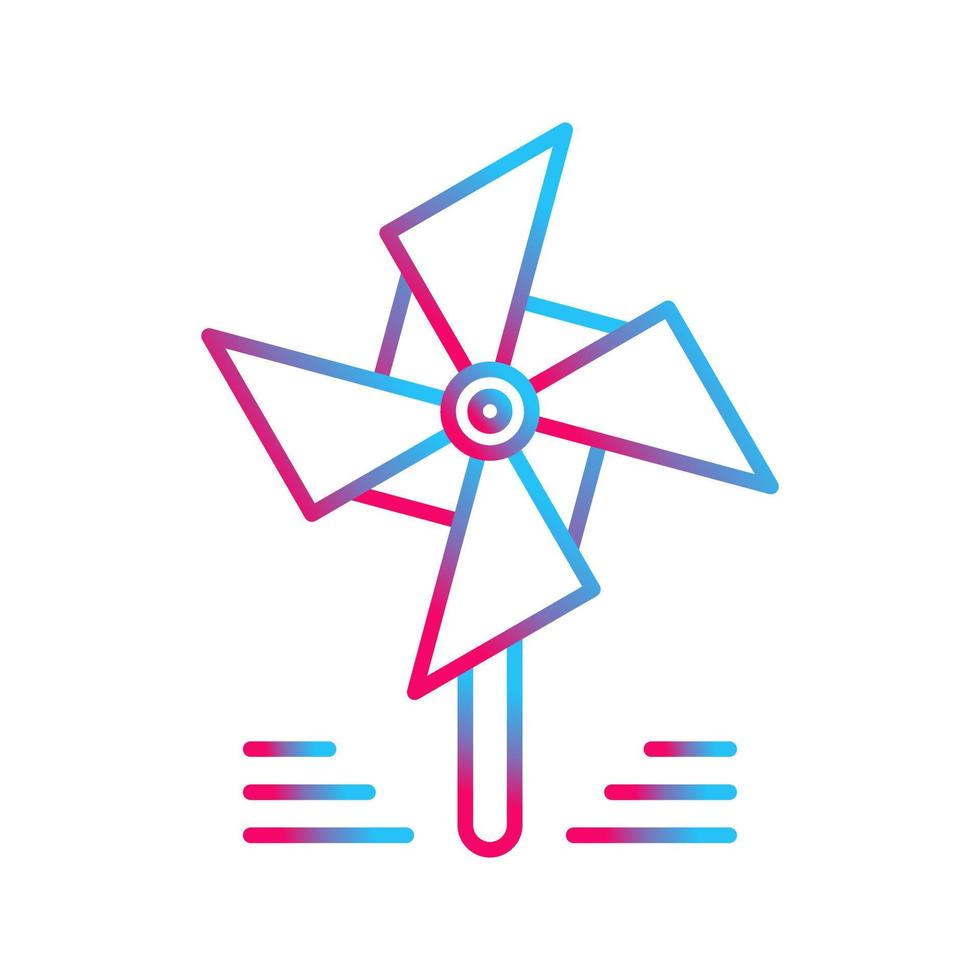 Pinwheel Vector Icon