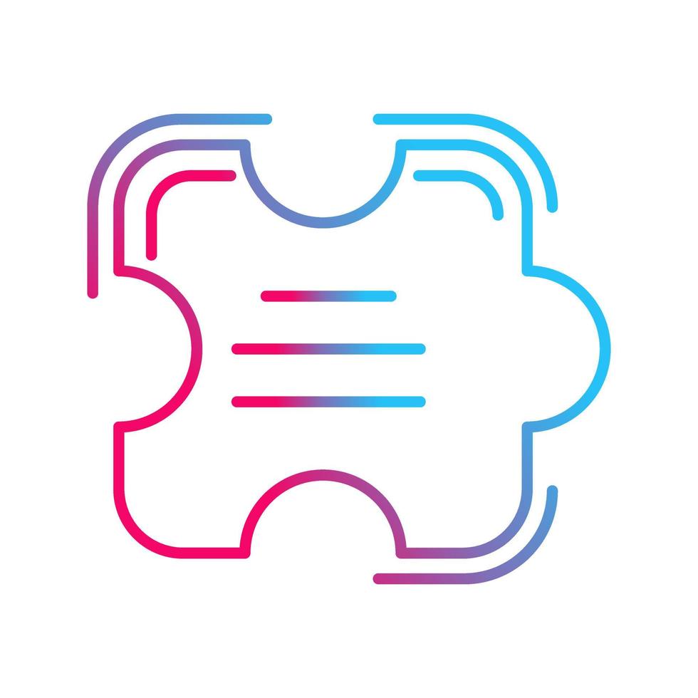 Puzzle Vector Icon