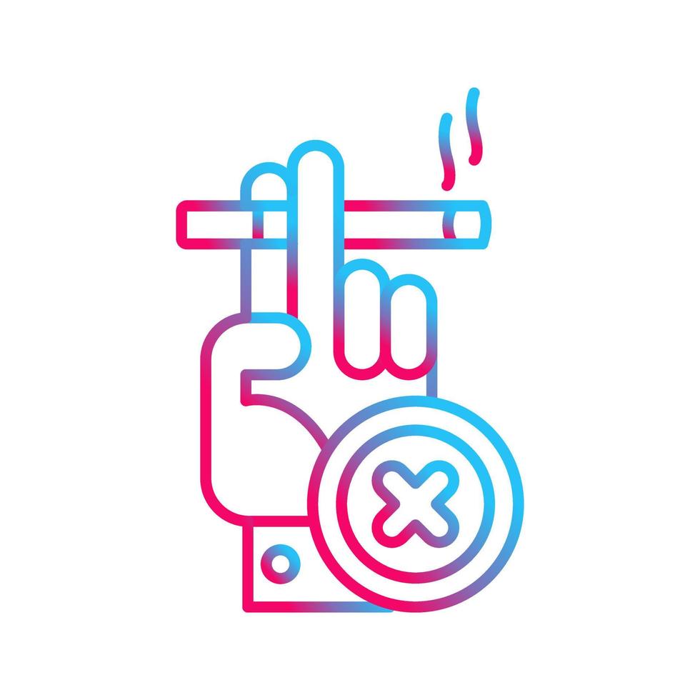Quit Smoking Vector Icon