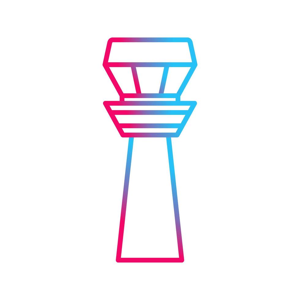 Control Tower Vector Icon