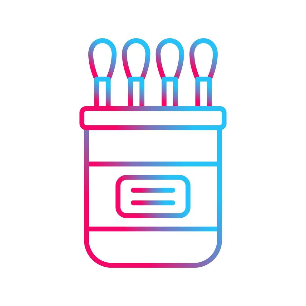 Cotton buds Vector Icon
