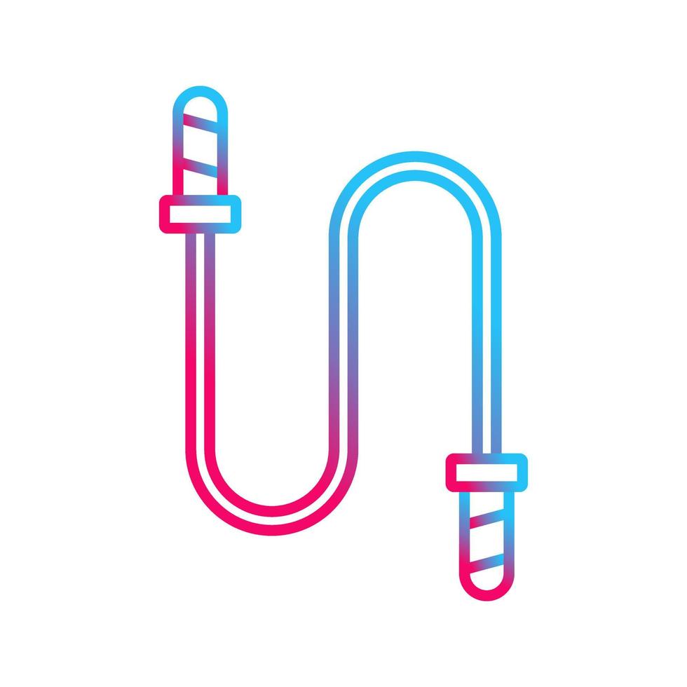 Jumping Rope Vector Icon