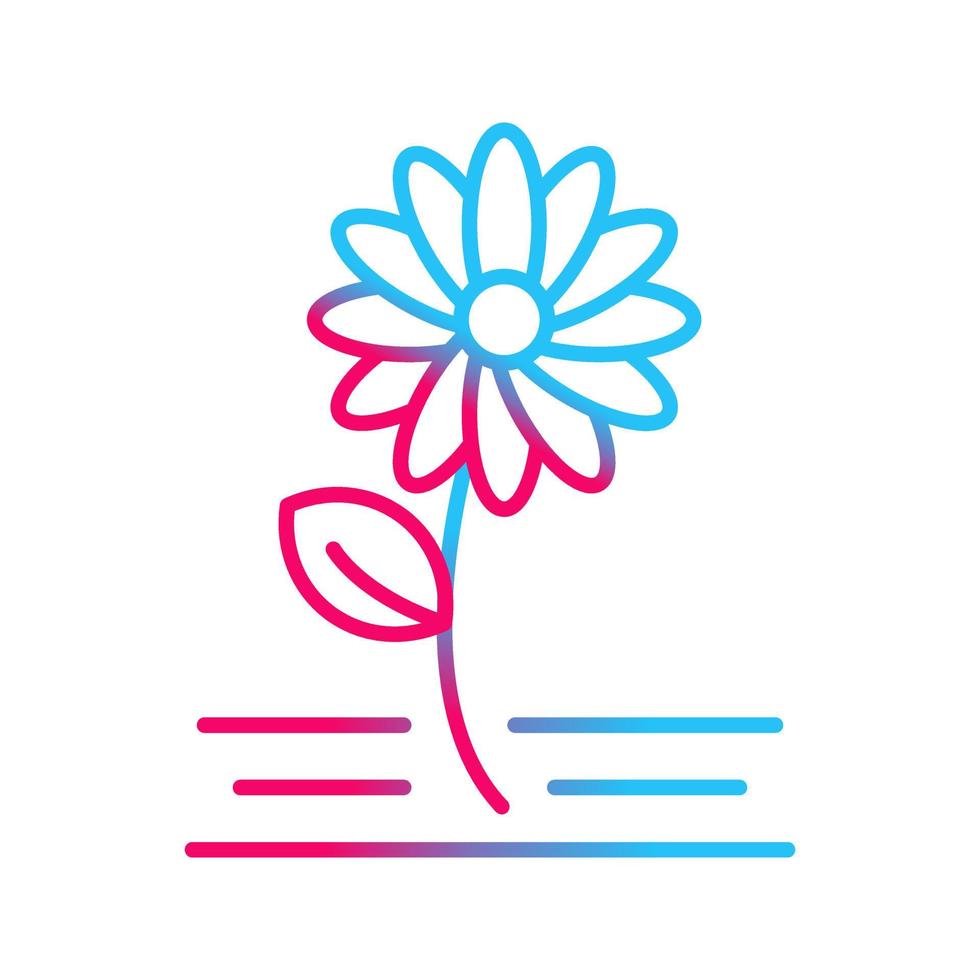 icono de vector de flores