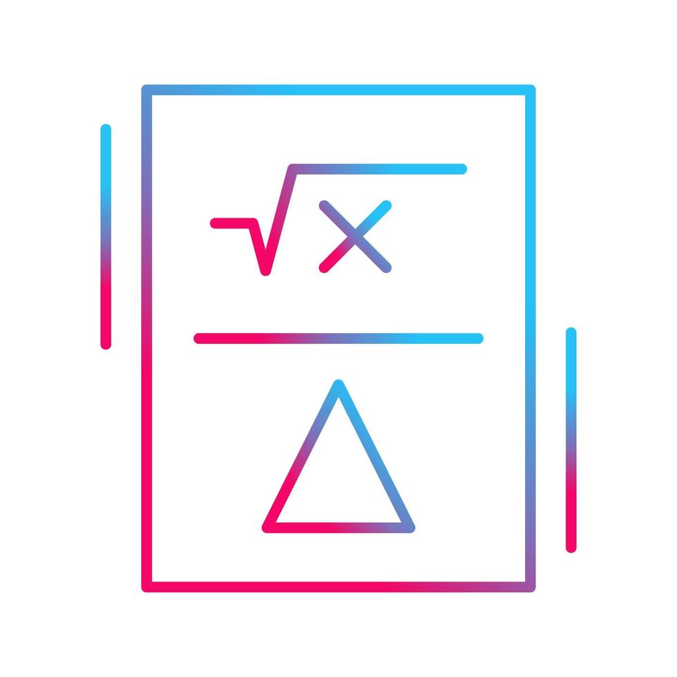 Formula Vector Icon