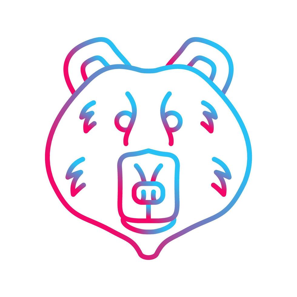 Polar Bear Vector Icon