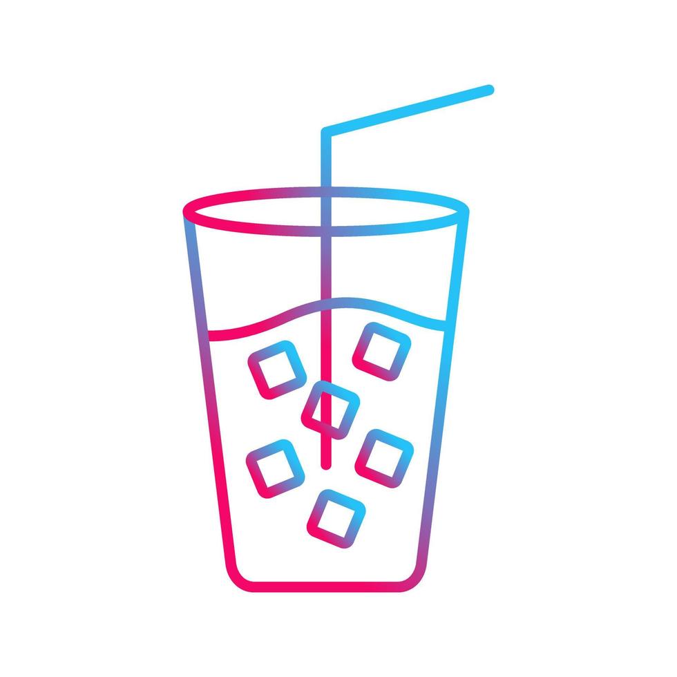 Cold Drink Vector Icon