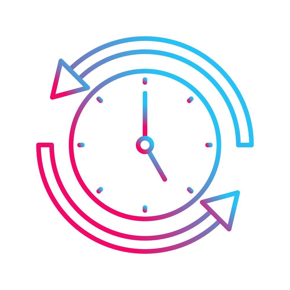 Run Time Vector Icon