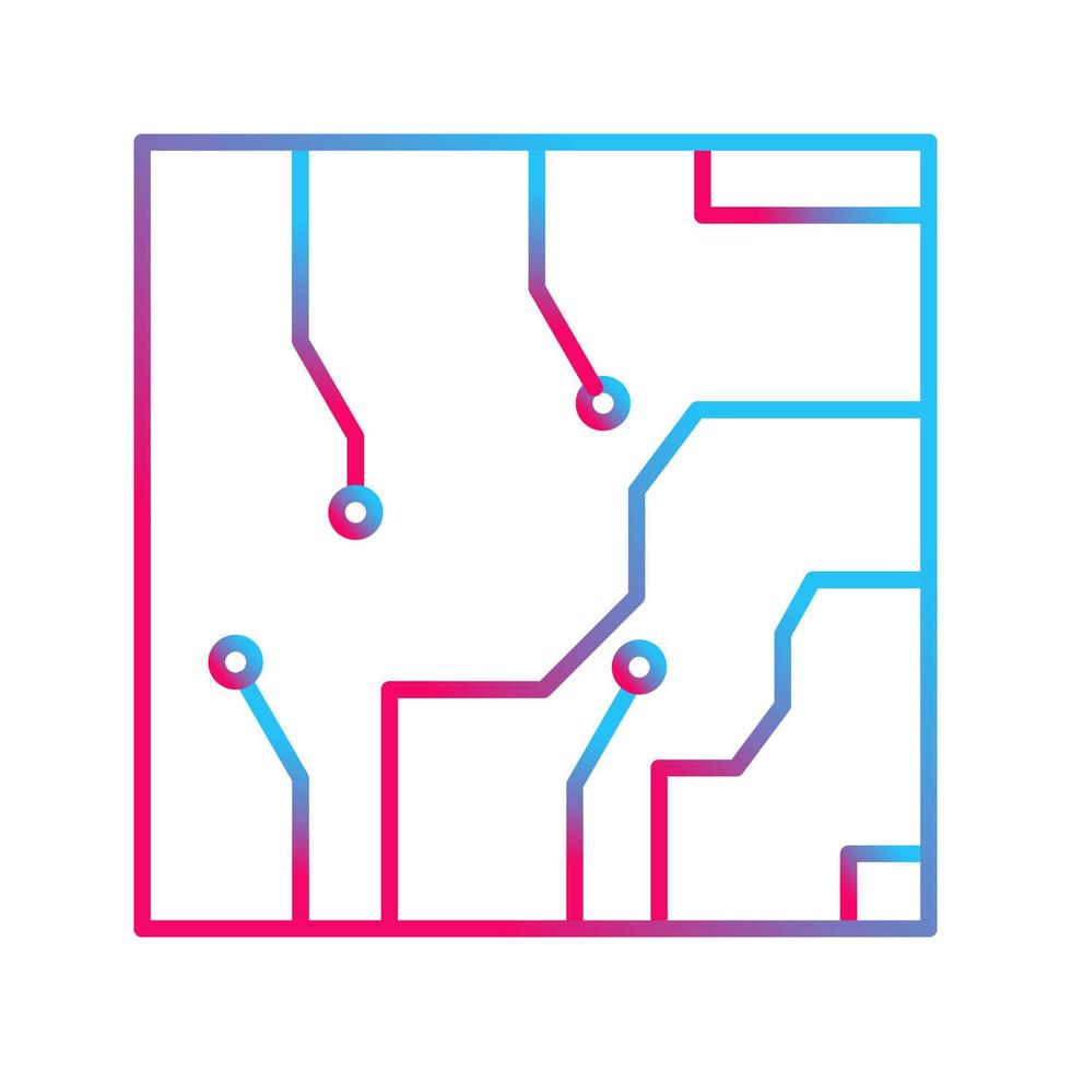 Electrical circuit Vector Icon