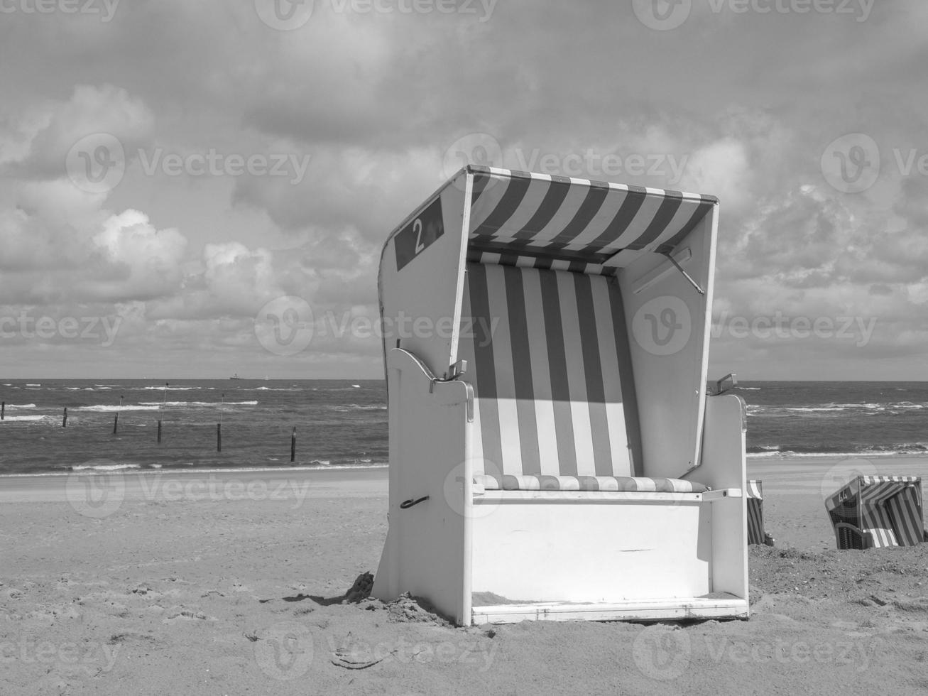 the beach of norderney photo