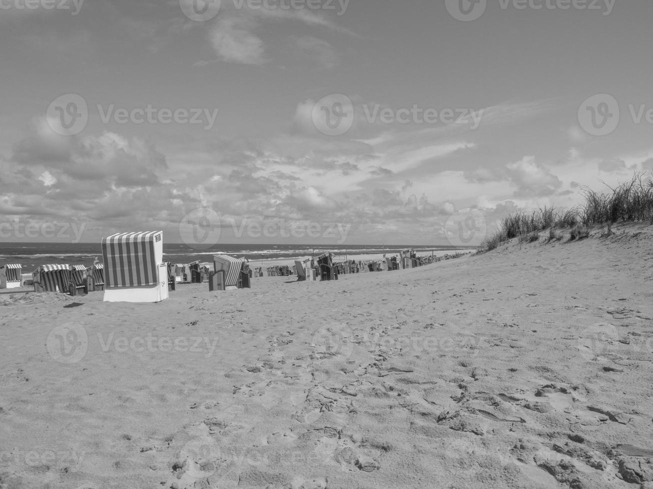 the beach of norderney photo