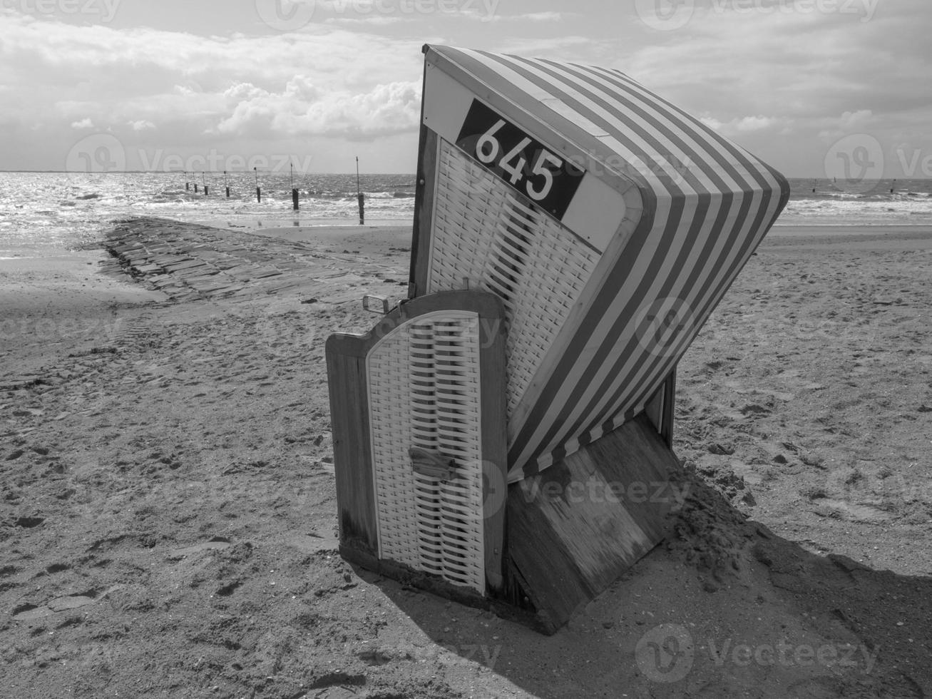 the beach of norderney photo