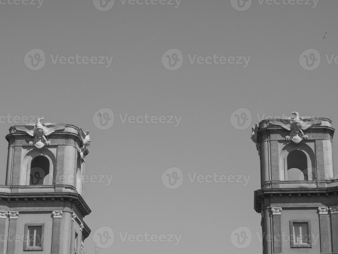 palermo city in italy photo