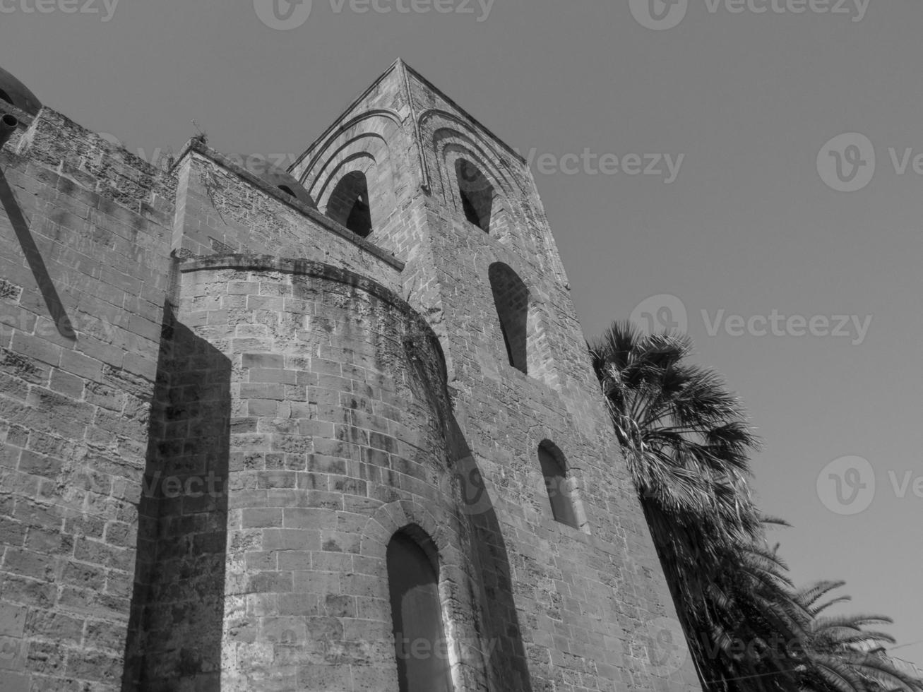 palermo city in italy photo