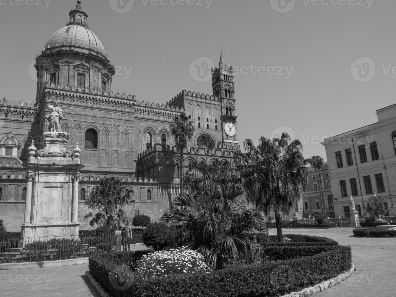 palermo city in italy photo