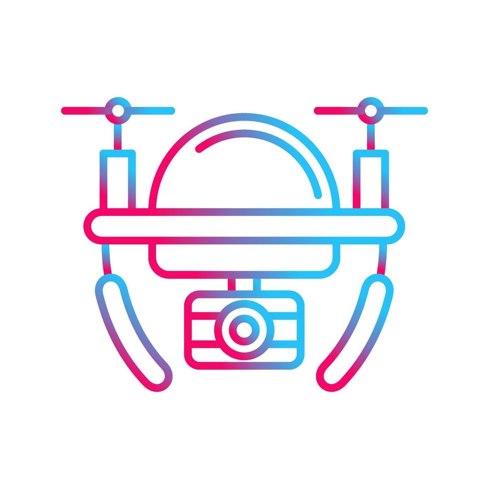 Camera Drone Vector Icon