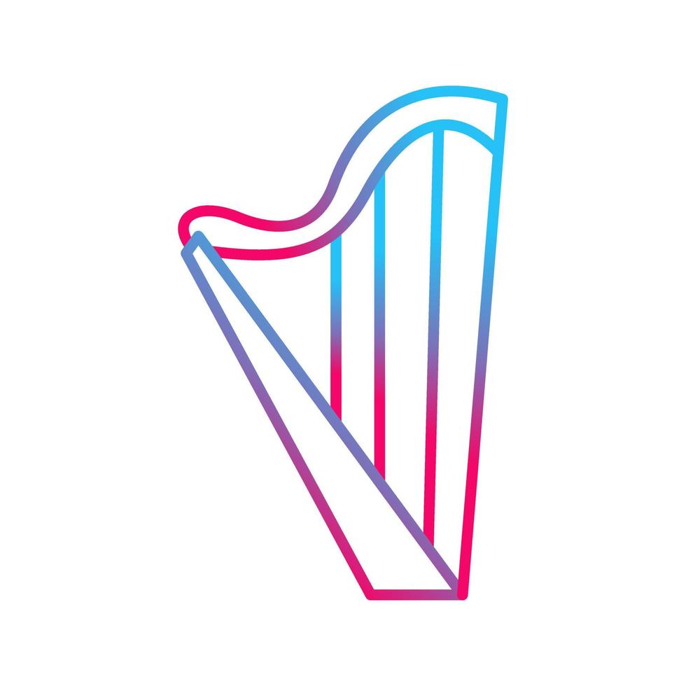 Harp Vector Icon