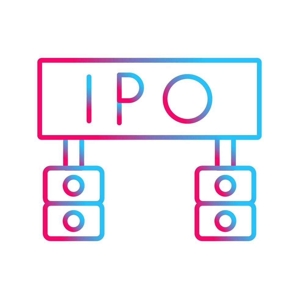 Ipo Vector Icon