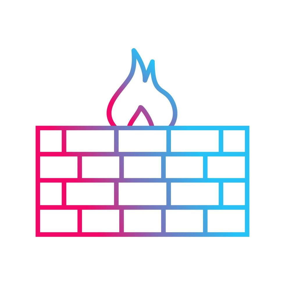 Firewall Vector Icon