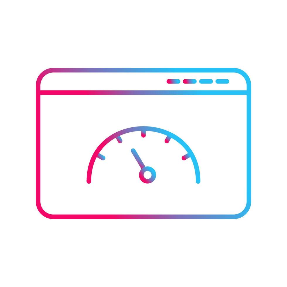 Page Speed Vector Icon