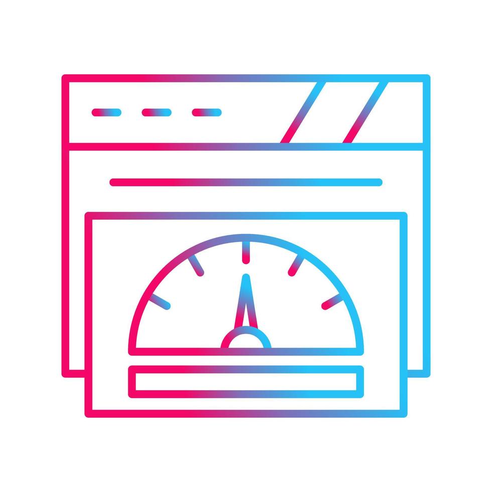 Speedometer Vector Icon